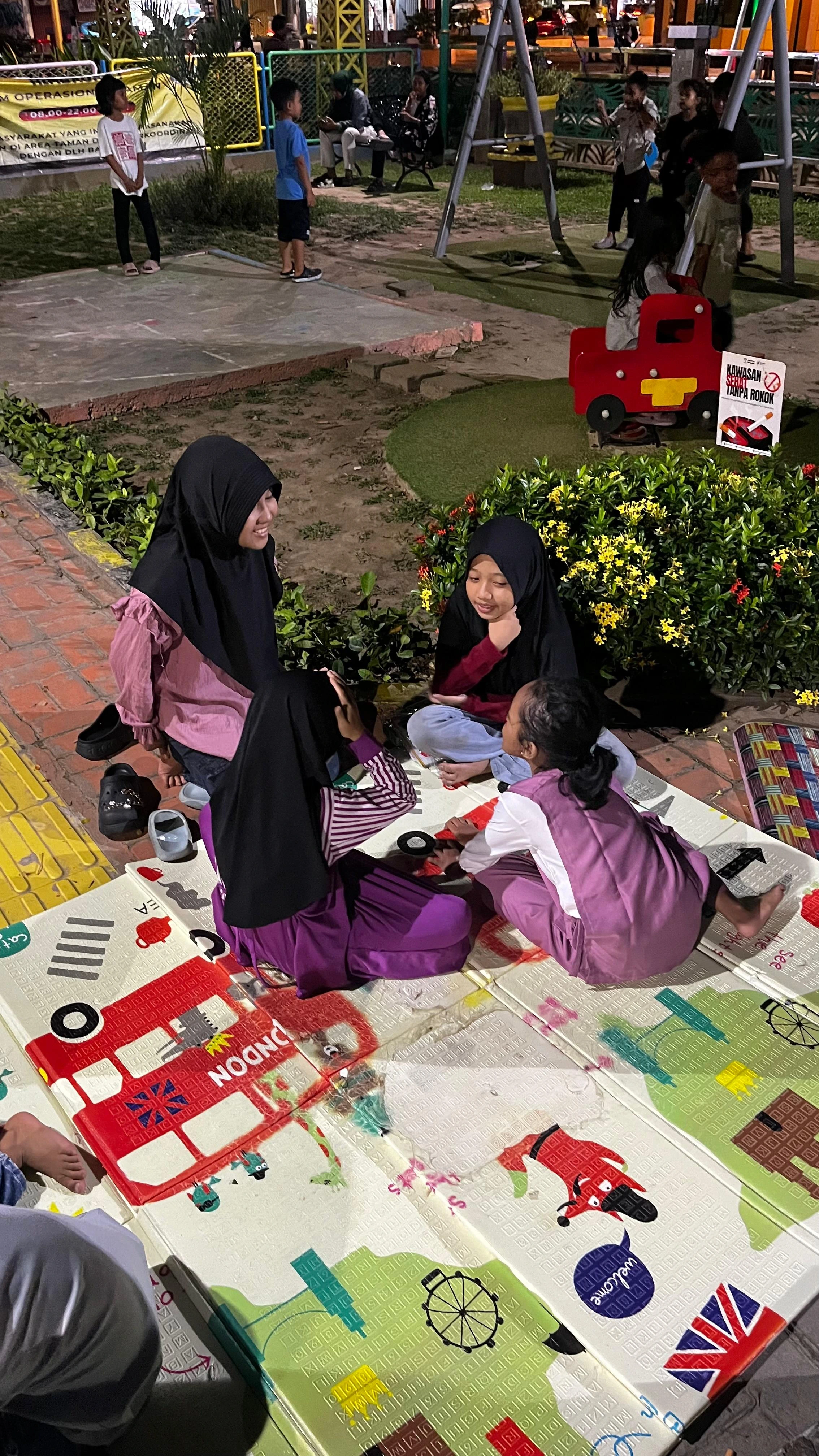 Area bermain RBRA Taman Bekapai